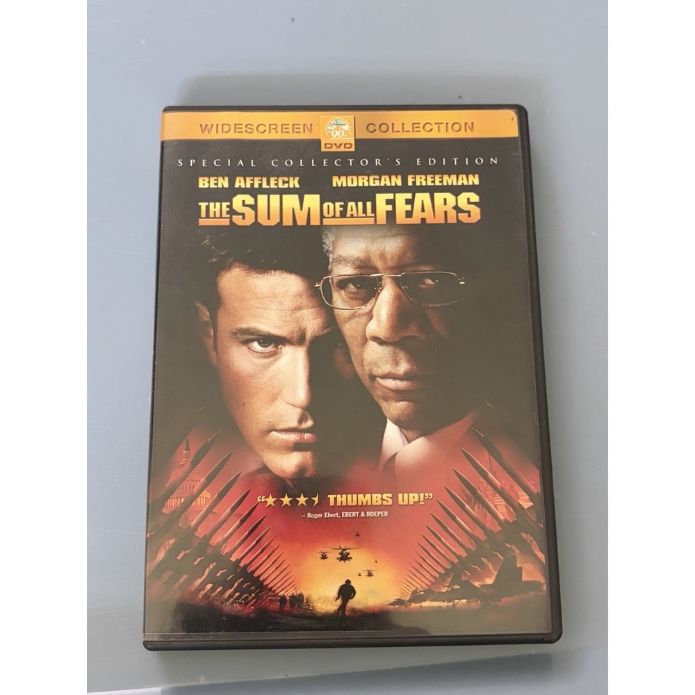 The Sum of All Fears DVD Widescreen Special Collector's Edition